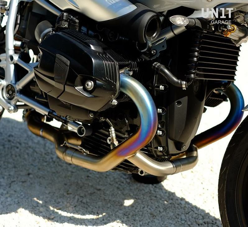 UNIT GARAGE製チタンマフラー　 R nineTシリーズ用 BMW RnineT 21- マフラー エキパイ ヘッダーパイプ チタン UNIT GARAGE