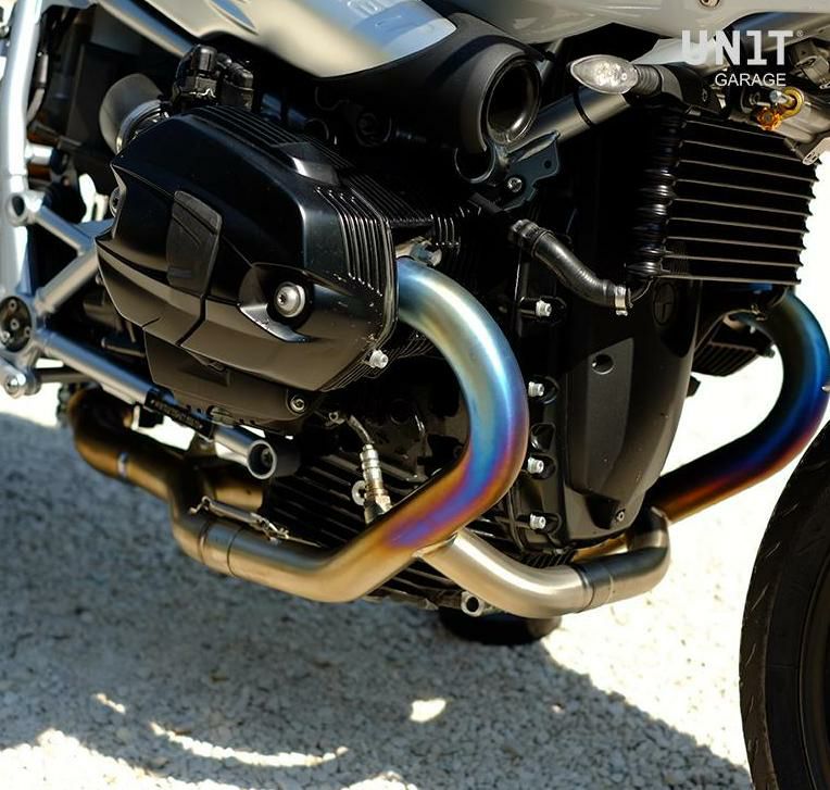  rninet 純正エキゾーストパイプ BMW RnineT 14-20 マフラー エキパイ ヘッダーパイプ チタン UNIT