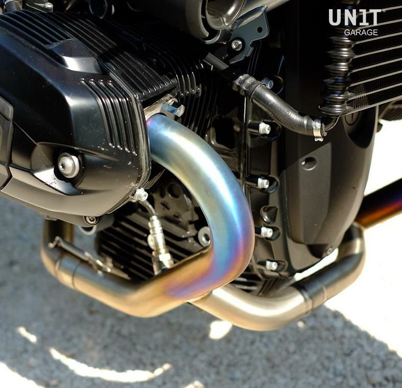  rninet 純正エキゾーストパイプ BMW RnineT 14-20 マフラー エキパイ ヘッダーパイプ チタン UNIT