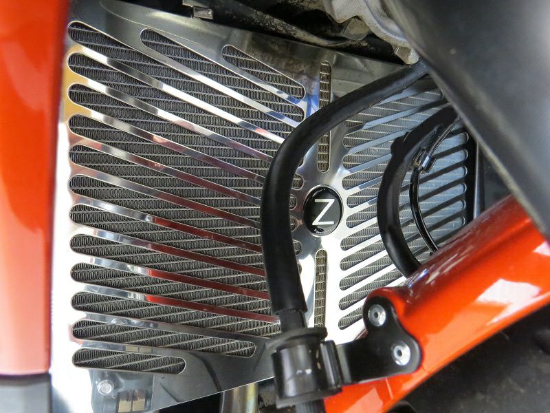 Z1000 ninja1000ラジエター ニンジャ1000SX/Z1000SX ラジエーターガード カワサキ POWERBRONZE