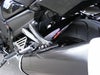 ZZR1400/ZX-14R ブラック/シルバーメッシュ リアフェンダー チェーンカバー  HUGGER カワサキ POWERBRONZE_2