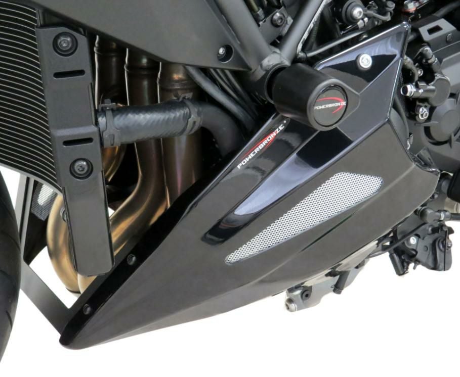 Z H2 アンダーカウル チンスポイラー カーボン調/シルバーメッシュ