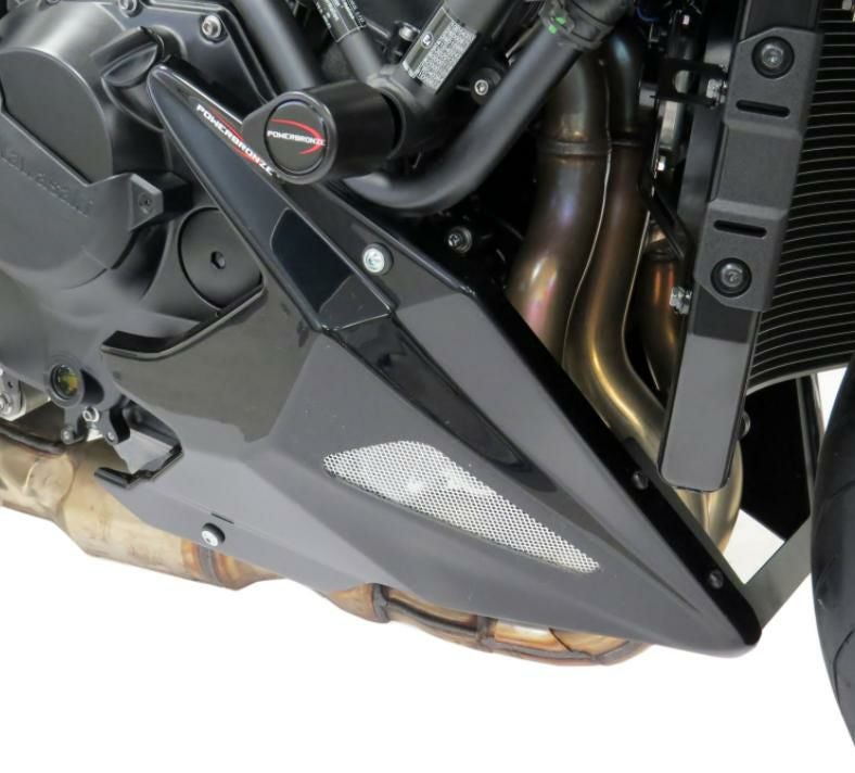 Z H2 アンダーカウル チンスポイラー カーボン調/シルバーメッシュ