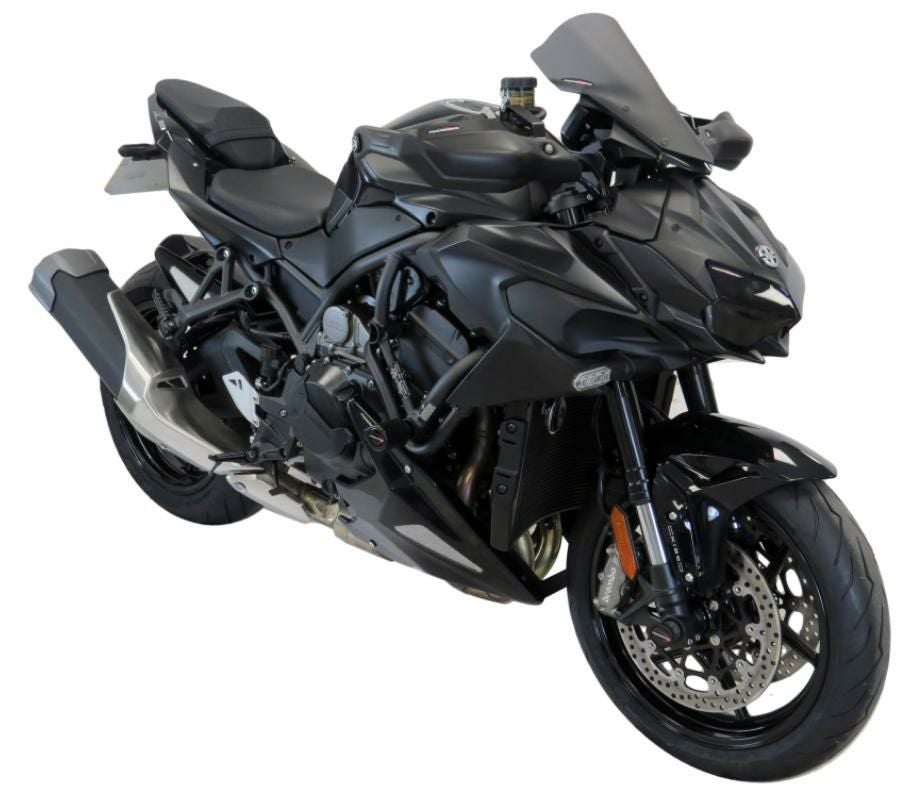 Z H2 アンダーカウル チンスポイラー カーボン調/シルバーメッシュ カワサキ POWERBRONZE-03