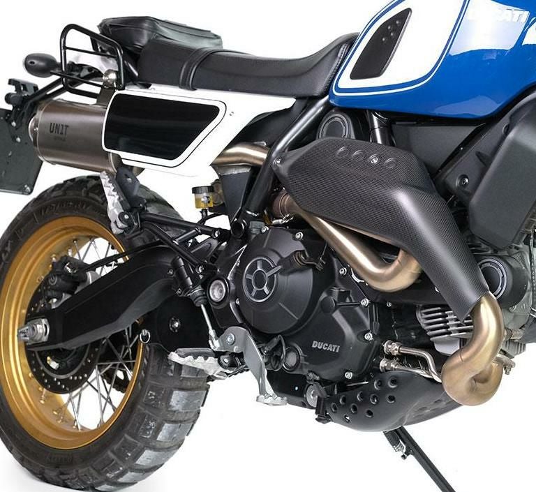 (Ducati scrambler800用) スリップオンマフラー DUCATI スクランブラー800 2023- スリップオンマフラー カーボン