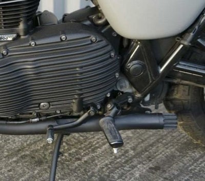 Motone ボンネビル T120 T100 マフラー 2016-2021-  "Jupiter-2" ブラック_1