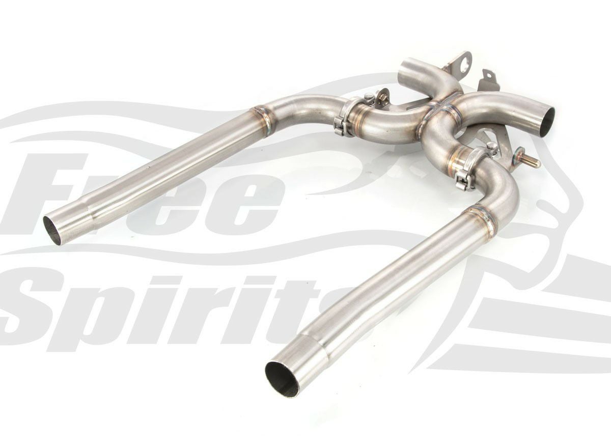 ボンネビル T100/T120 2021- (EURO5) Xパイプ 触媒レス FREE SPIRITS