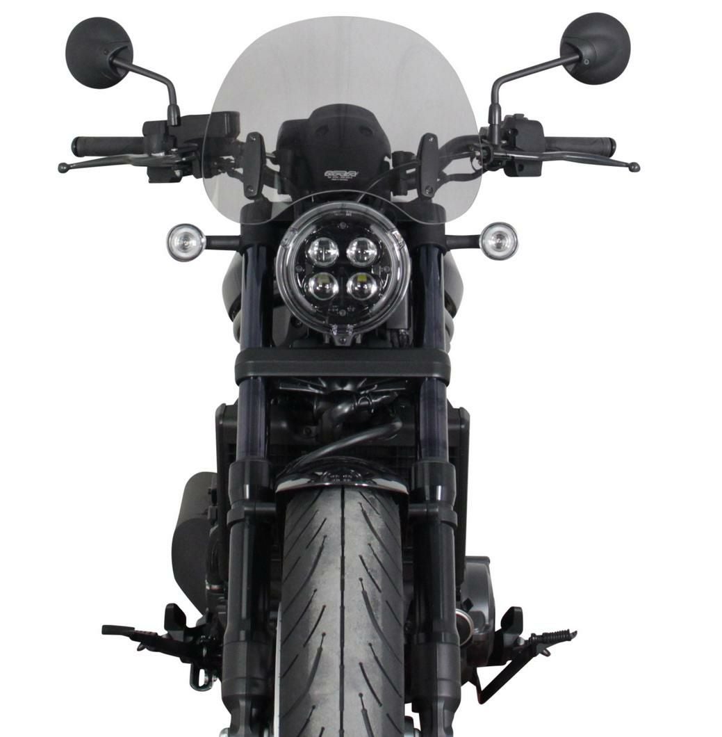 レブル1100 スクリーン MRA (説明書あり) レブル1100 21- ツーリング スクリーン スモーク MRA | バイクカスタム