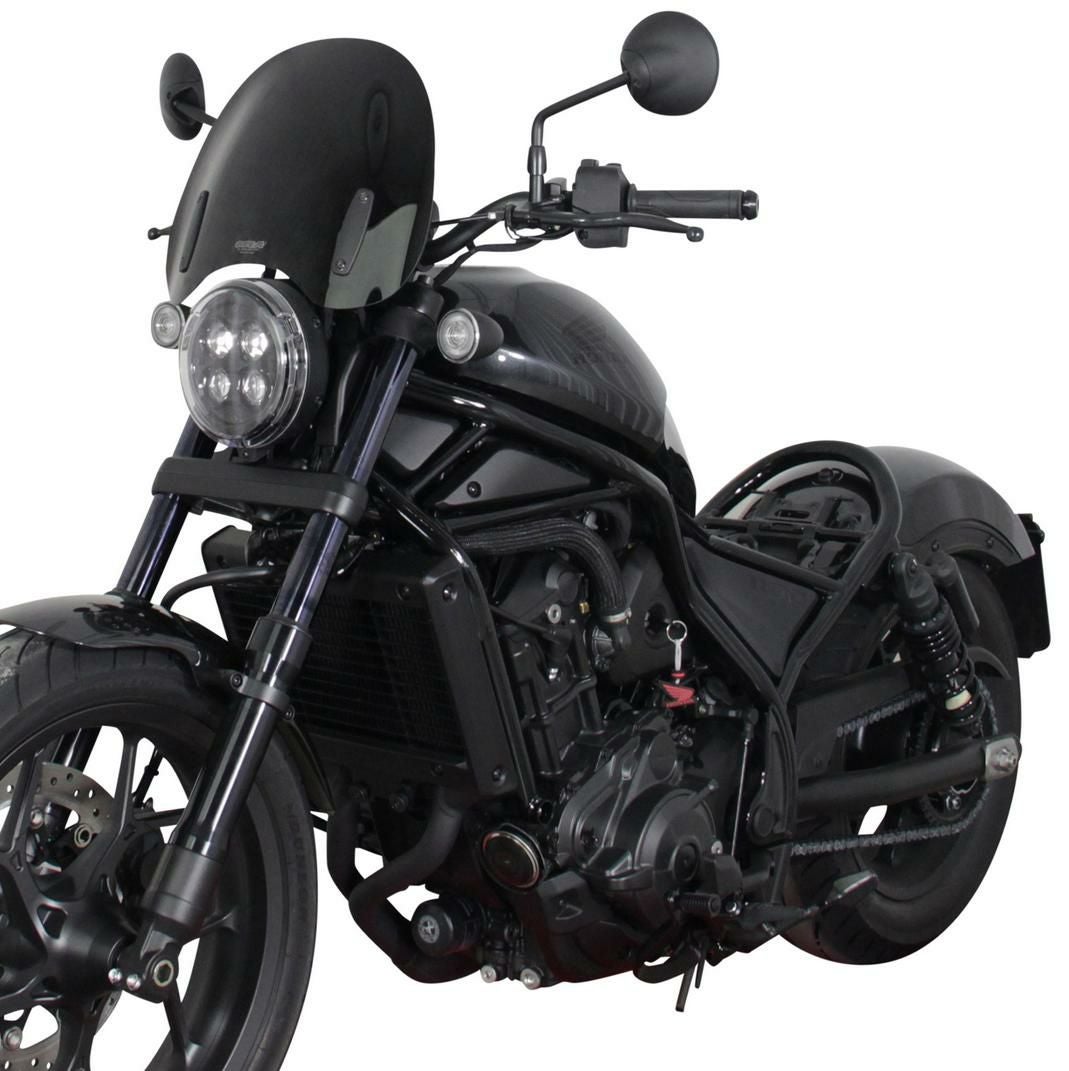 レブル1100 スクリーン MRA (説明書あり) レブル1100 21- ツーリング スクリーン ブラック MRA | バイクカスタム