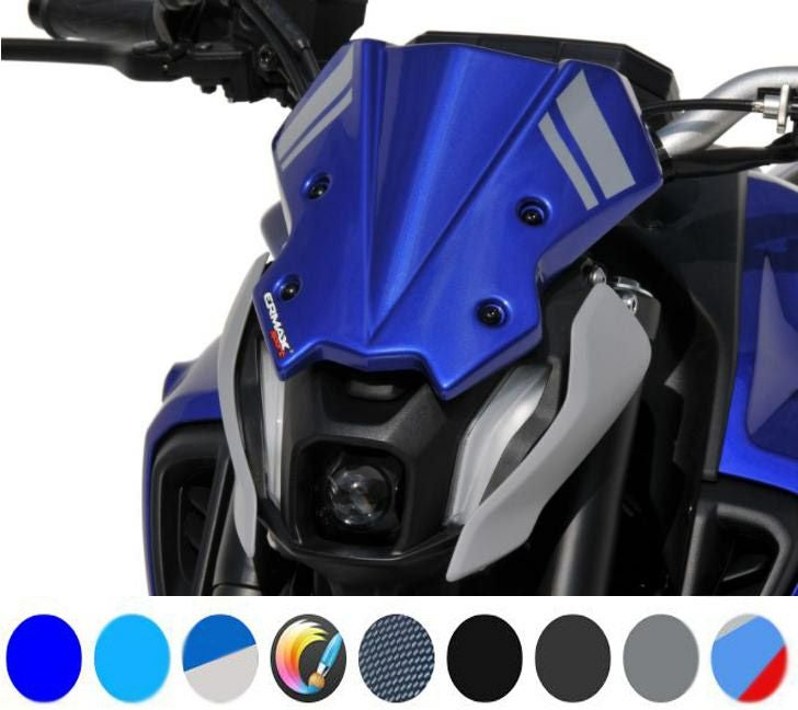 ERMAX スクリーン MT-07 ヤマハ MT-07 21～ ノーズフロントカウル フェアリング スクリーン