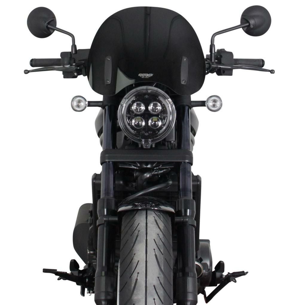 レブル1100 21- ツーリング スクリーン ブラック MRA | バイクカスタム