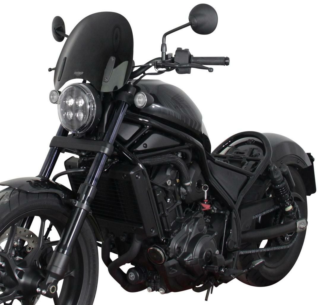 レブル1100 スクリーン MRA (説明書あり) レブル1100 21- ツーリング スクリーン ブラック MRA | バイクカスタム