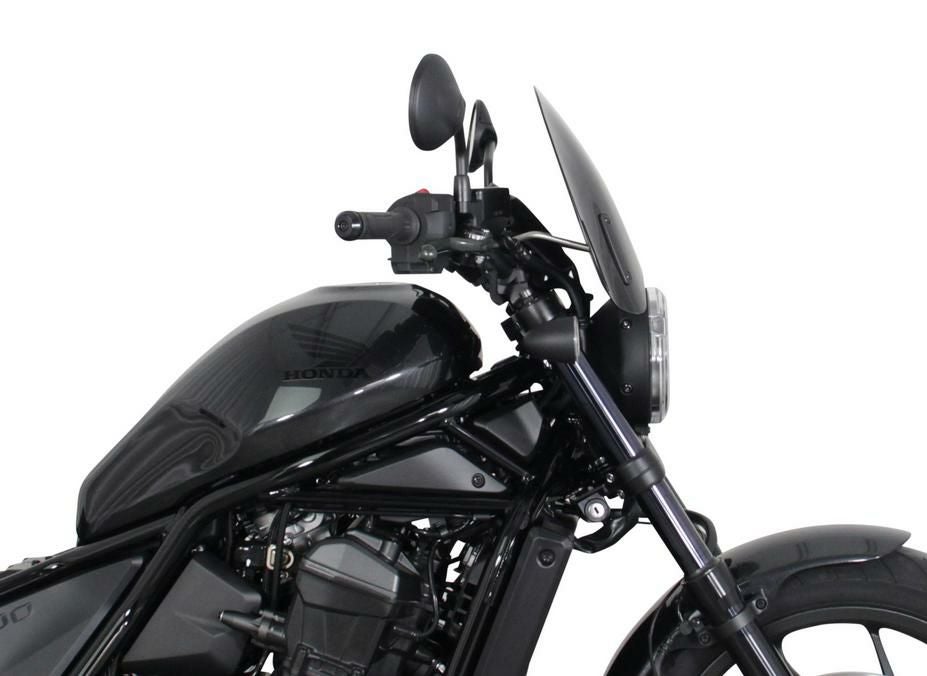レブル1100 21- ツーリング スクリーン ブラック MRA | バイクカスタム