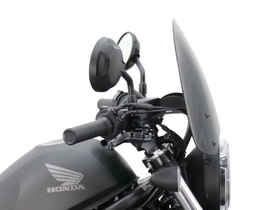 MRA スクリーン レブル250/500 レブル250/500 20- ツーリング スクリーン ブラック MRA | バイク
