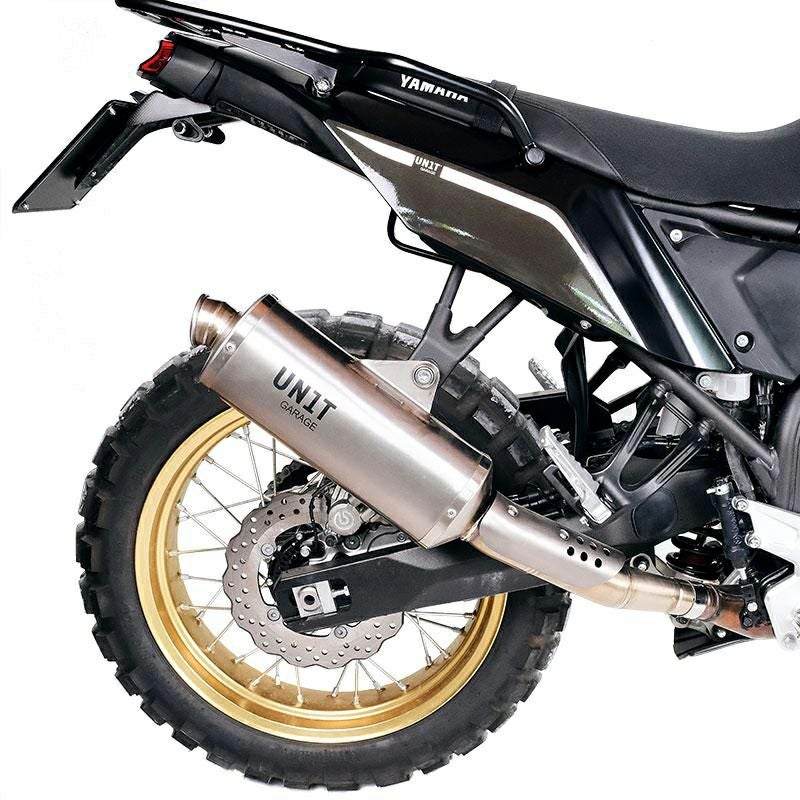 テネレ700 (19-26) UNIT GARAGE Euro5 チタニウムスリップオンマフラー