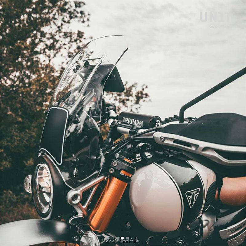 Triumph Scrambler1200 スクリーン ウインドシールド UNIT GARAGE