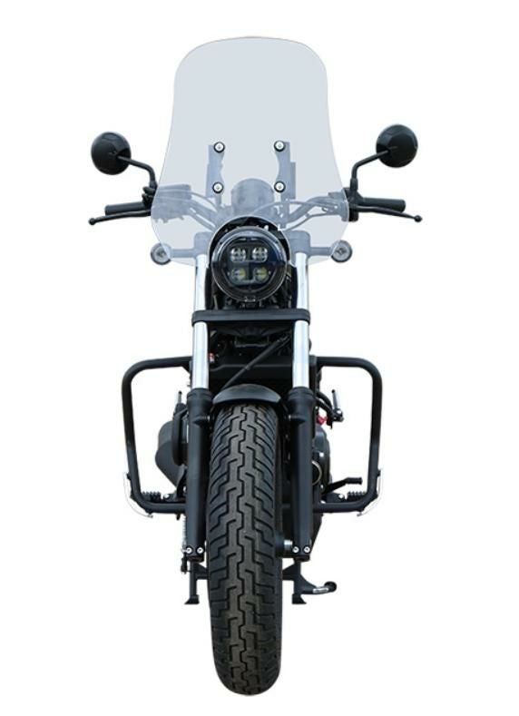 24時間以内発送　新品レブル250-500用　ターザン SB-869ST レブル250/500専用ハングステー付きレザーサドルバッグ[左用