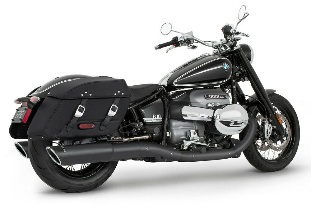 BMW R18 クラシック スリップオン マフラー 2021- 4.5インチ ブラック フリーダムパフォーマンス_2
