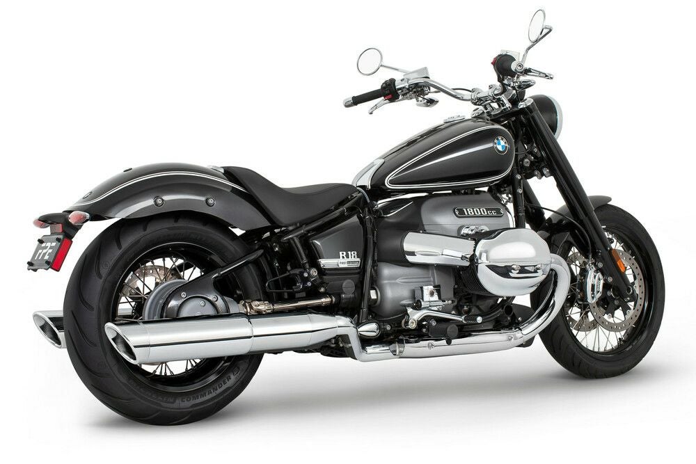 BMW R18 スリップオン マフラー 2020- 4.5インチ クローム フリーダムパフォーマンス_2