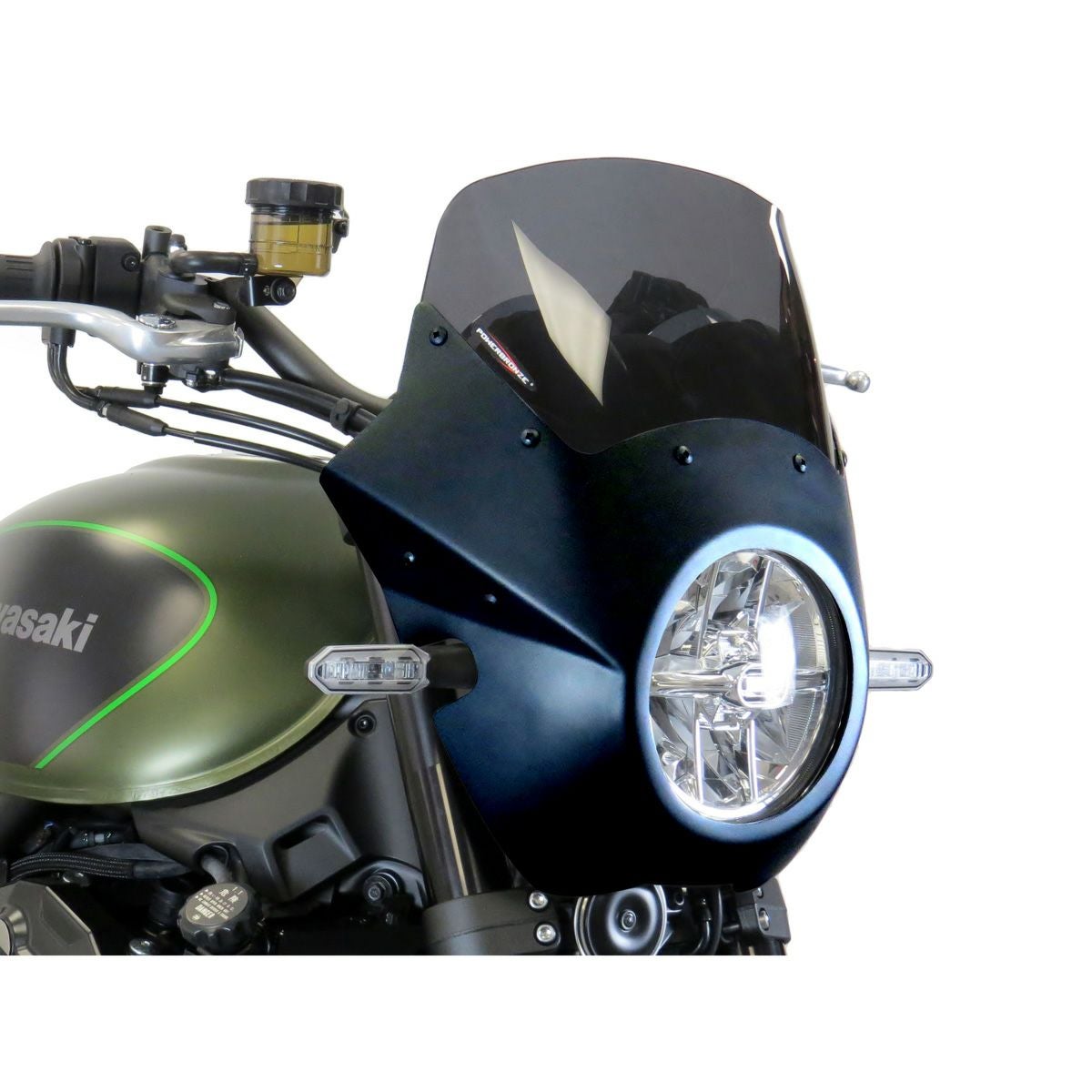 Kawasaki Z900RS LANCER フロントカウル フェアリング ブラック