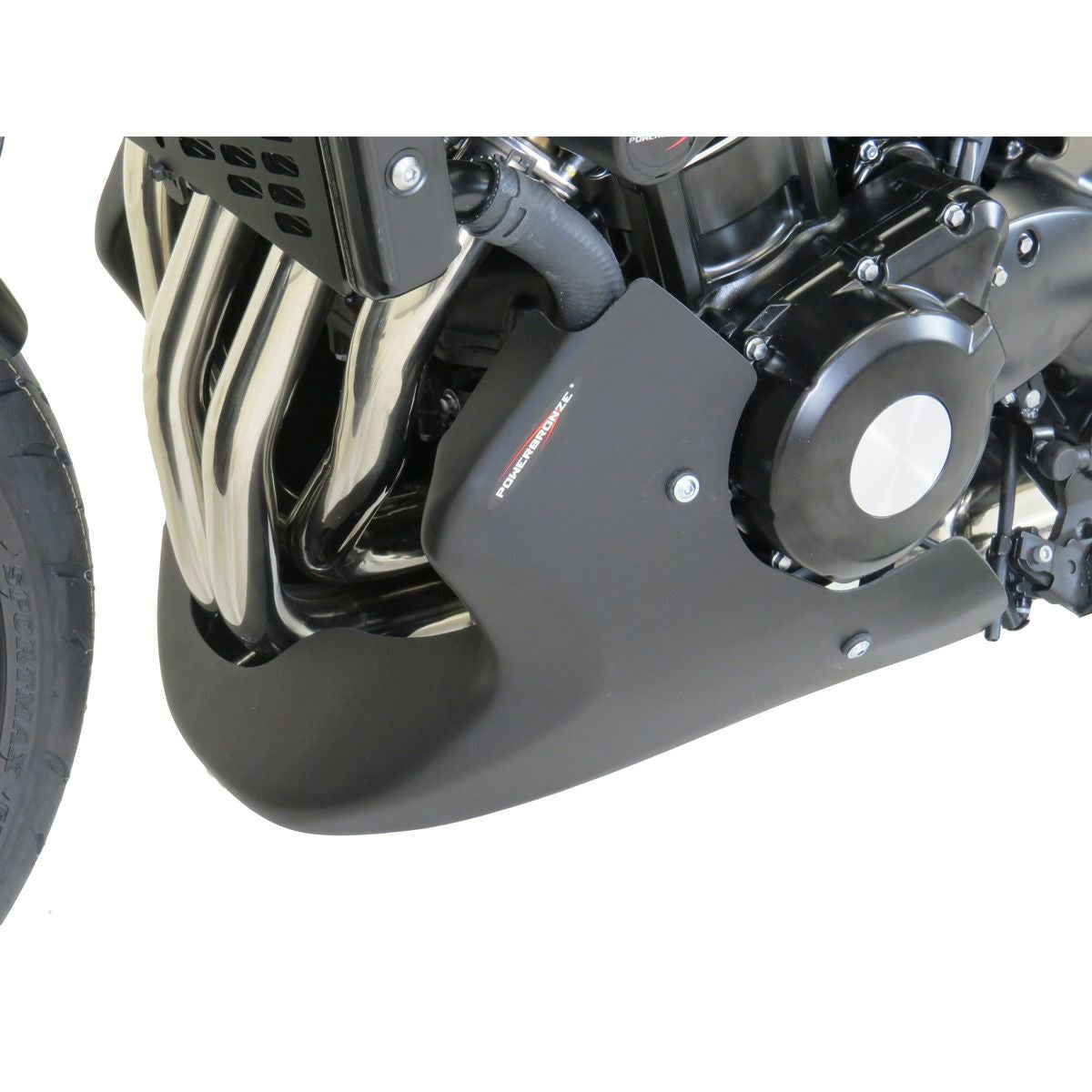 Kawasaki Z900RS BELLY PAN チンスポイラー ブラック POWERBRONZE