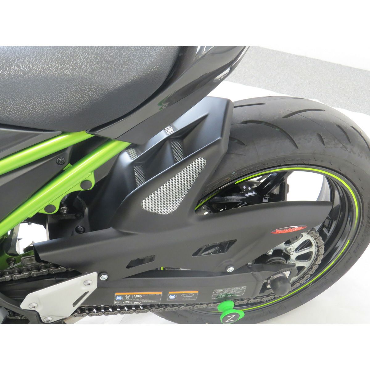 Kawasaki Z900RS HUGGER リアフェンダー マットブラック POWERBRONZE