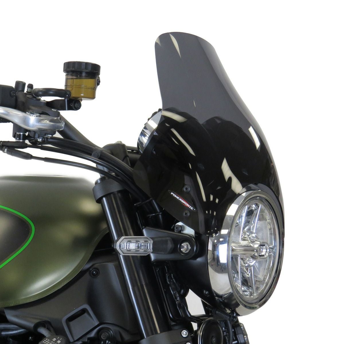 Kawasaki Z900RS ヘッドライトスクリーン(290mm) ダークティント