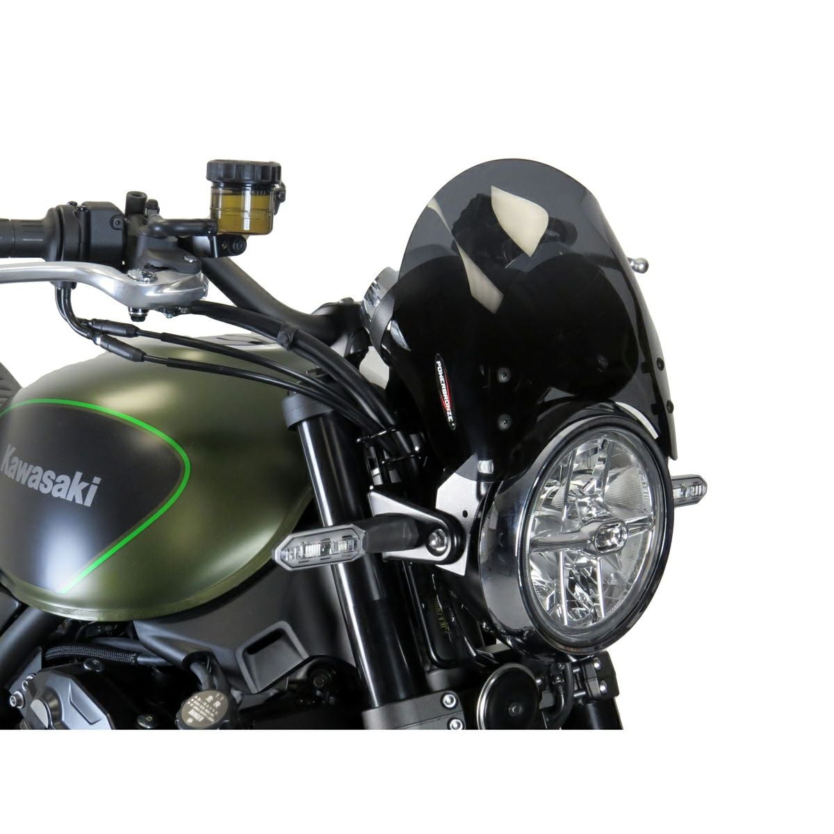 Kawasaki Z900RS ヘッドライトスクリーン(220mm) ダークティント