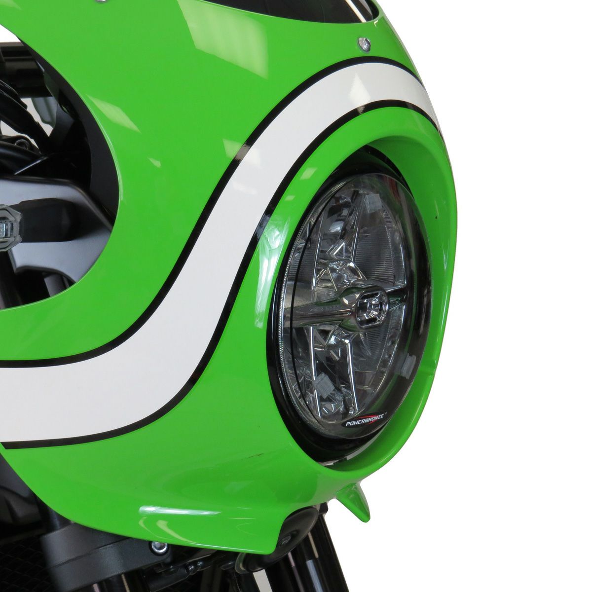 KAWASAKI Z750T ヘッドライトステー　フロントフォオークカバー カワサキ [C-25-0129-30] Kawasaki Z900RS ヘッドライトプロテクター ライトティント