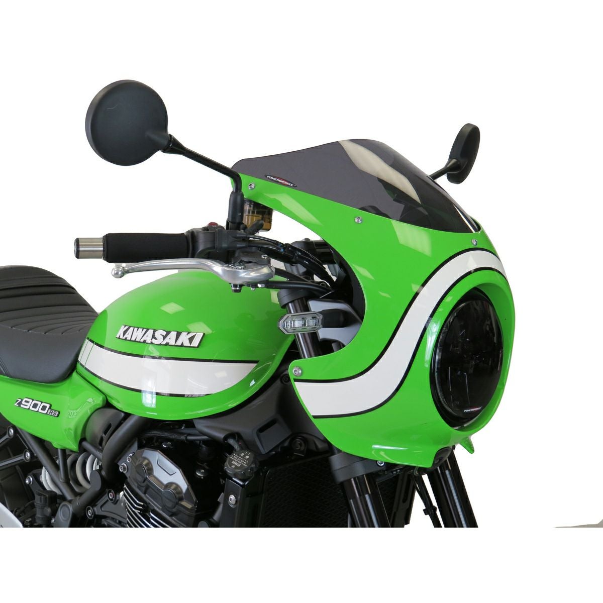 Kawasaki Z900RS ヘッドライトプロテクター ダークティント