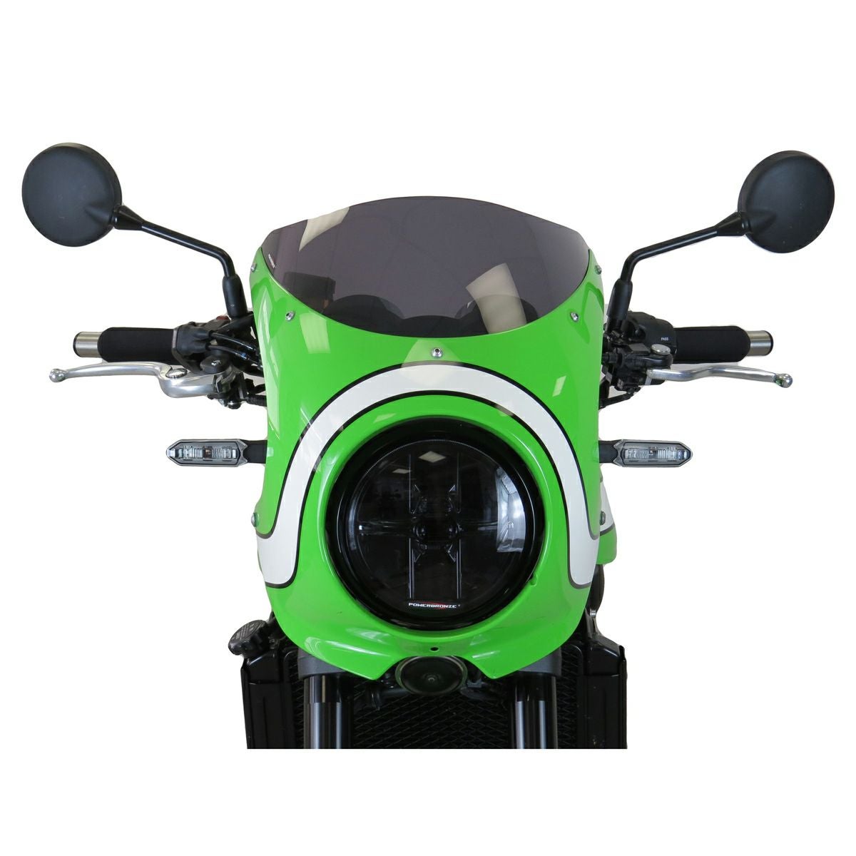 Kawasaki Z900RS ヘッドライトプロテクター ダークティント