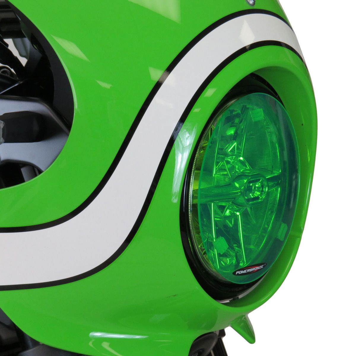 Kawasaki Z900RS ヘッドライトプロテクター ライムグリーン