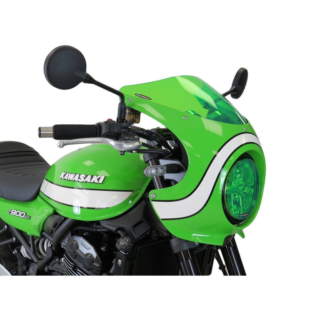 Kawasaki Z900RS ヘッドライトプロテクター ライムグリーン