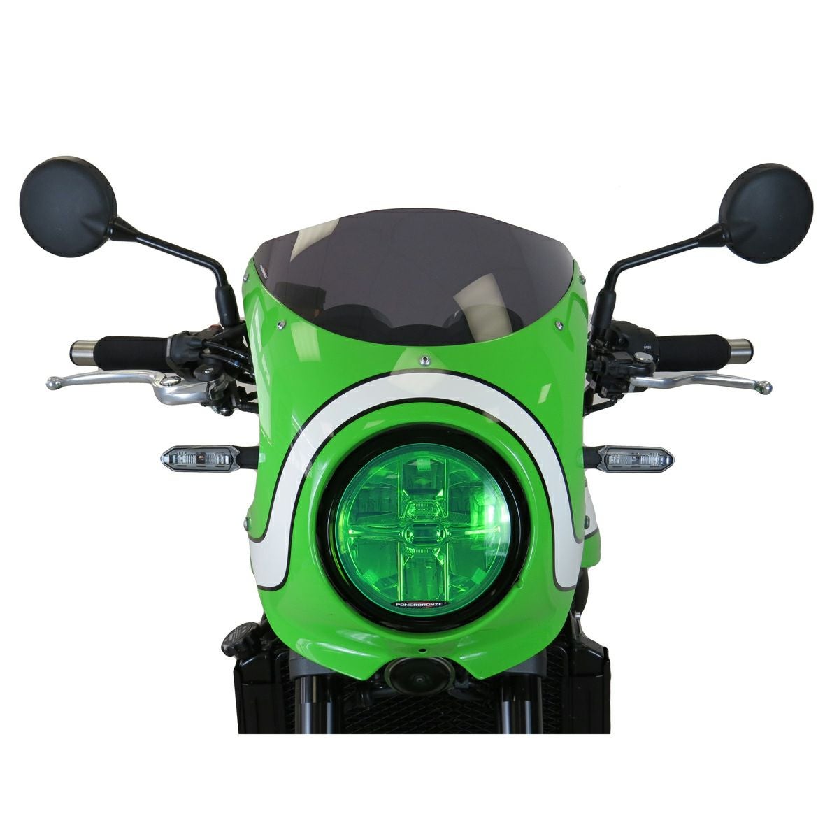 Kawasaki Z900RS ヘッドライトプロテクター ライムグリーン