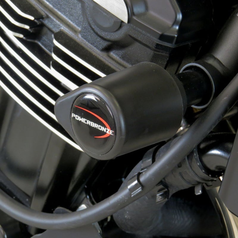 Kawasaki Z900RS クラッシュポストセット ブラック POWERBRONZE_1