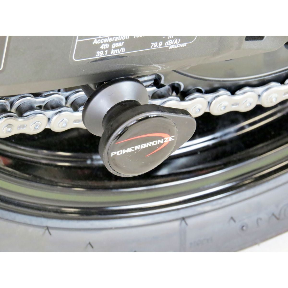 Kawasaki Z900RS スイングアームプロテクター ガンメタル POWERBRONZE_2