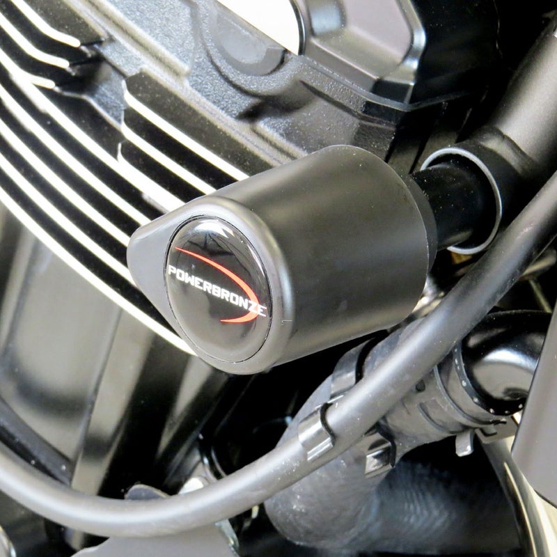 Kawasaki Z900RS クラッシュポストセット ガンメタル POWERBRONZE_1