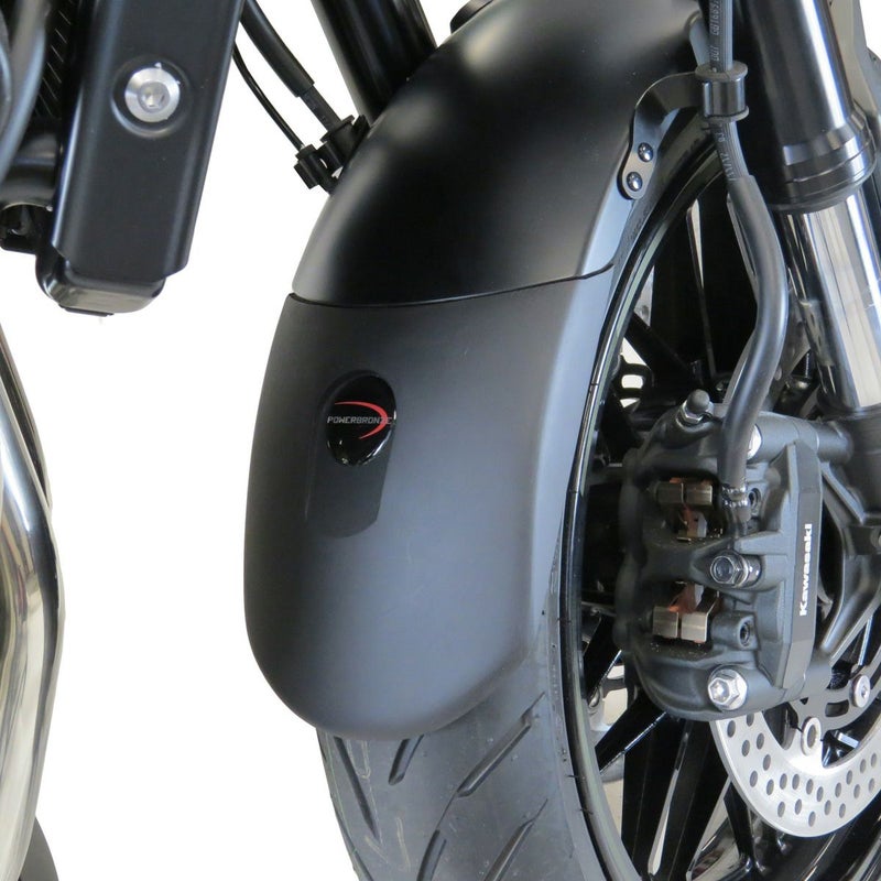 Kawasaki Z900RS フロントフェンダーエクステンション マットブラック POWERBRONZE_1