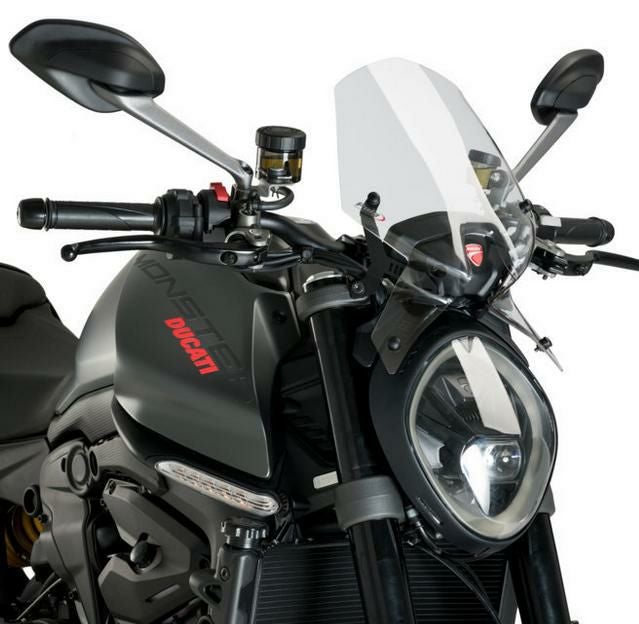 Ducati モンスター821 2014-17 スリップオンマフラー カーボン 