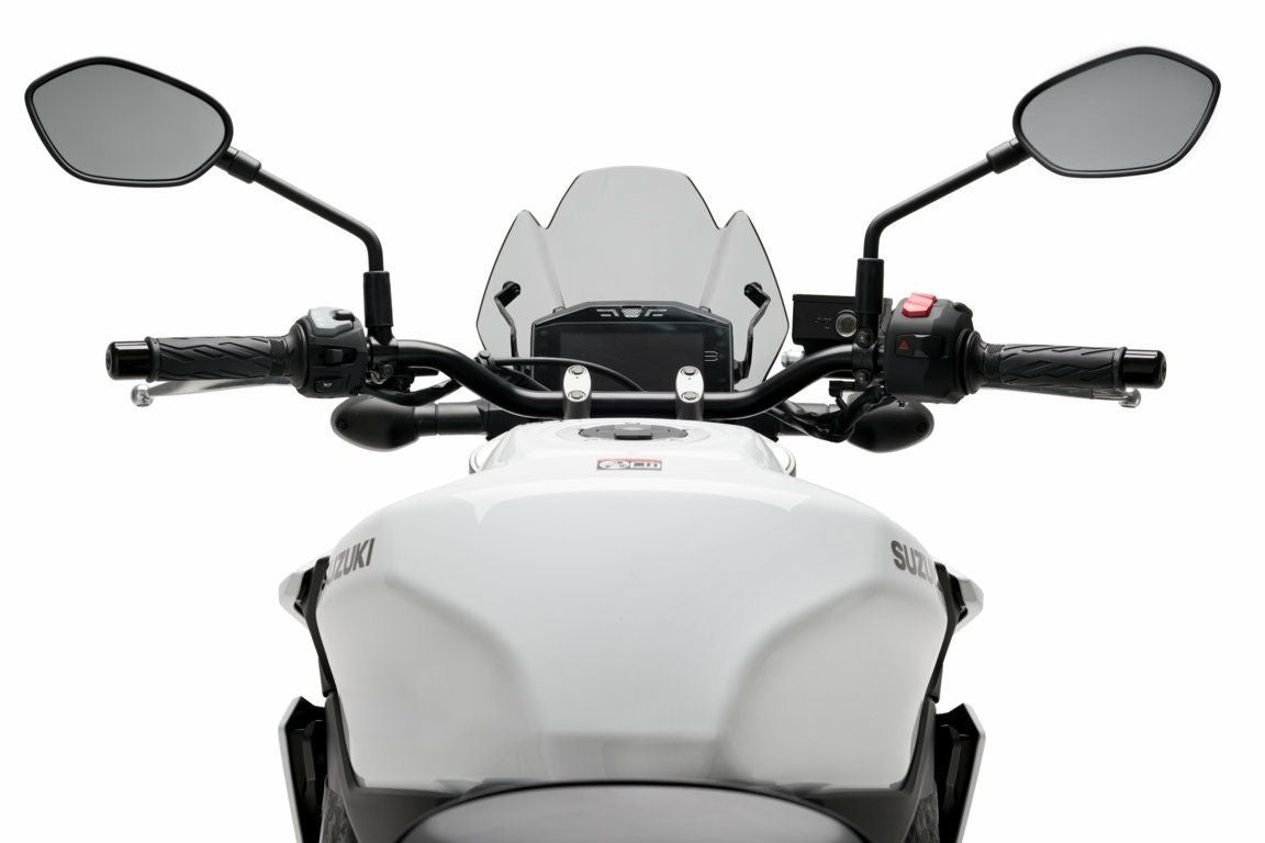 GSX-S1000 2021- スクリーン ウインドシールド ブラック スポーツ