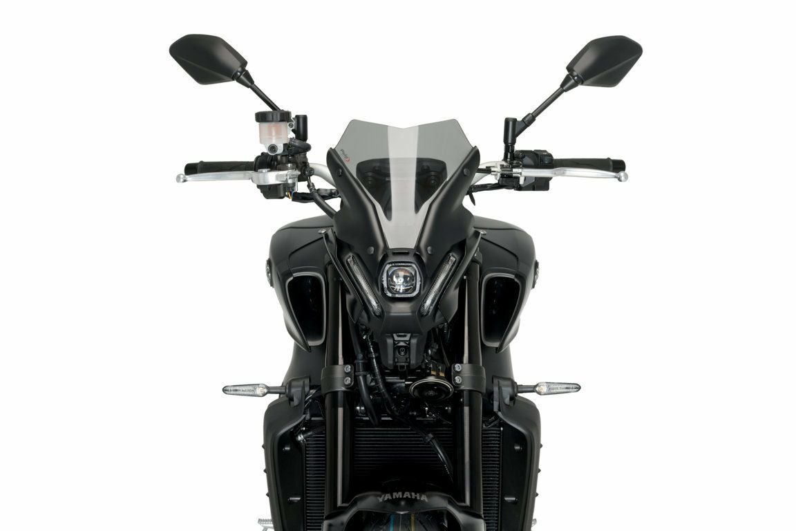 MT-09 2021- スクリーン ウインドシールド スポーツ ダークスモーク