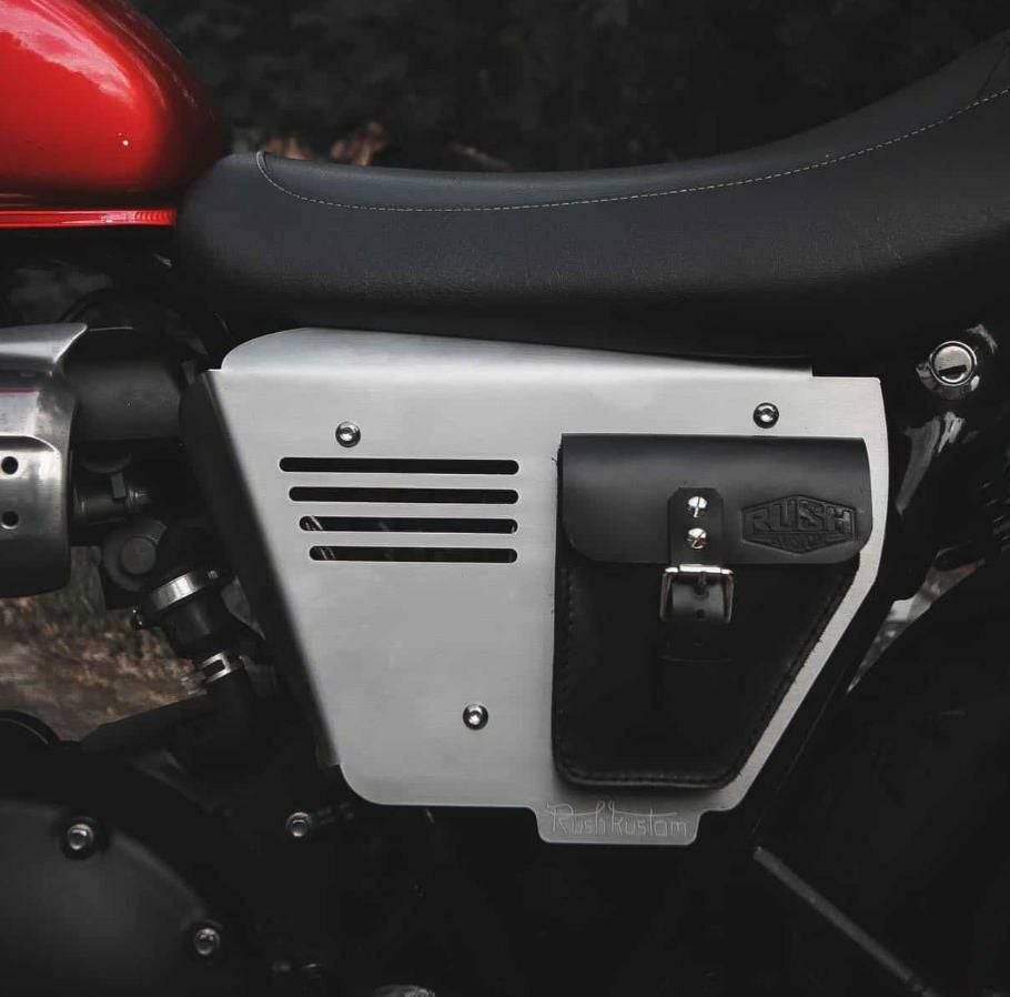 トライアンフ ボンネビル(Bonneville) T100&T120|サイドカバー
