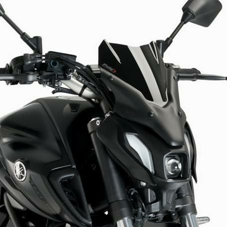 MT-07 2021- スクリーン ウインドシールド スポーツ スモーク プーチ