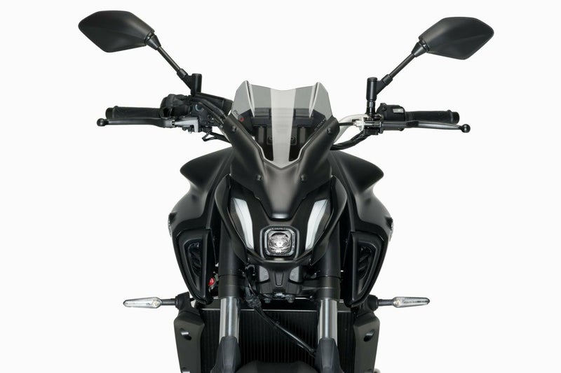 MT-07 2021- スクリーン ウインドシールド スポーツ ダークスモーク 