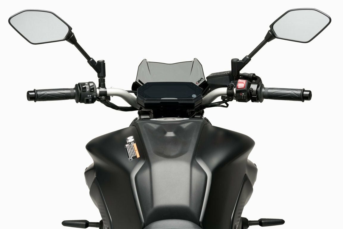 MT-07 2021- スクリーン ウインドシールド スポーツ スモーク プーチ