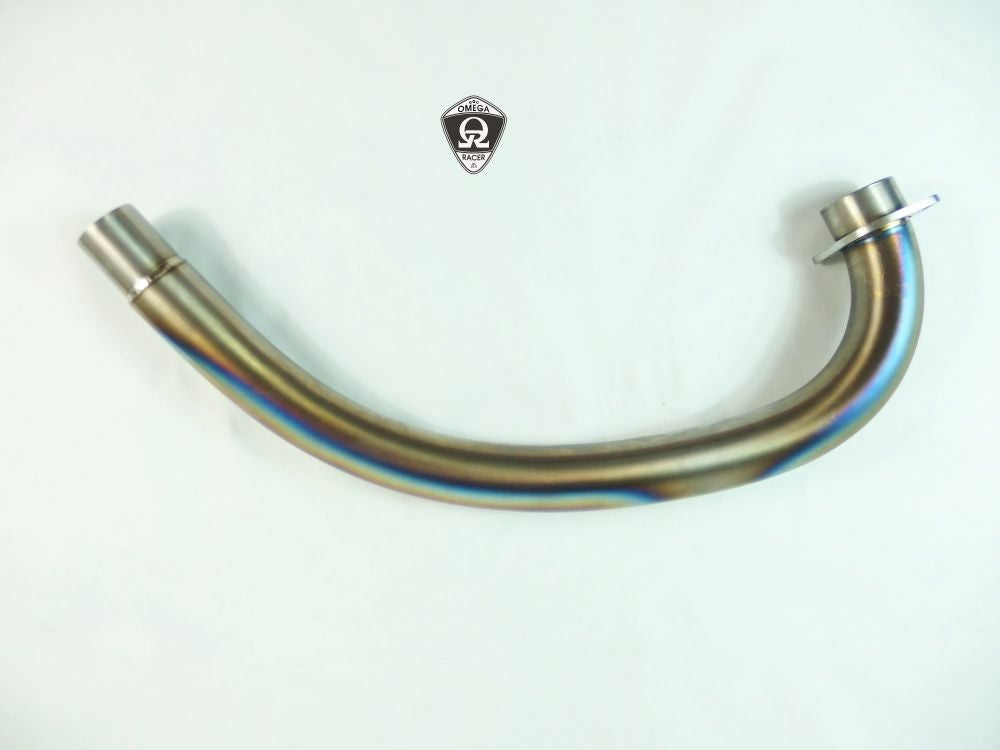 SR400/500 チタン エキパイ ヘッダーパイプ オメガレーサー ヤマハ