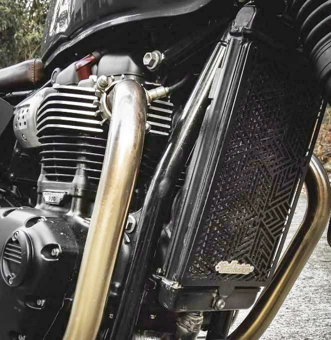 トライアンフ (Street Twin)ストリートツイン|ラジエターガード