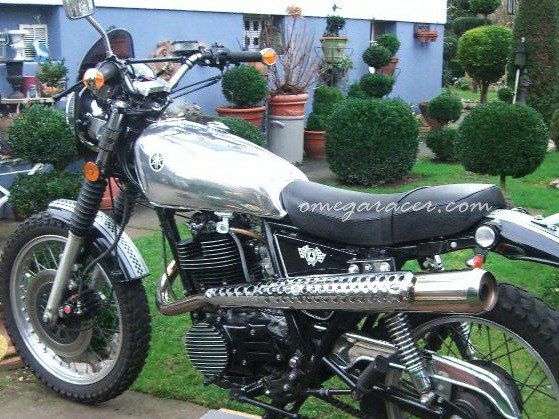 SR400FI アルミ フューエルタンク ポリッシュ The Original オメガ