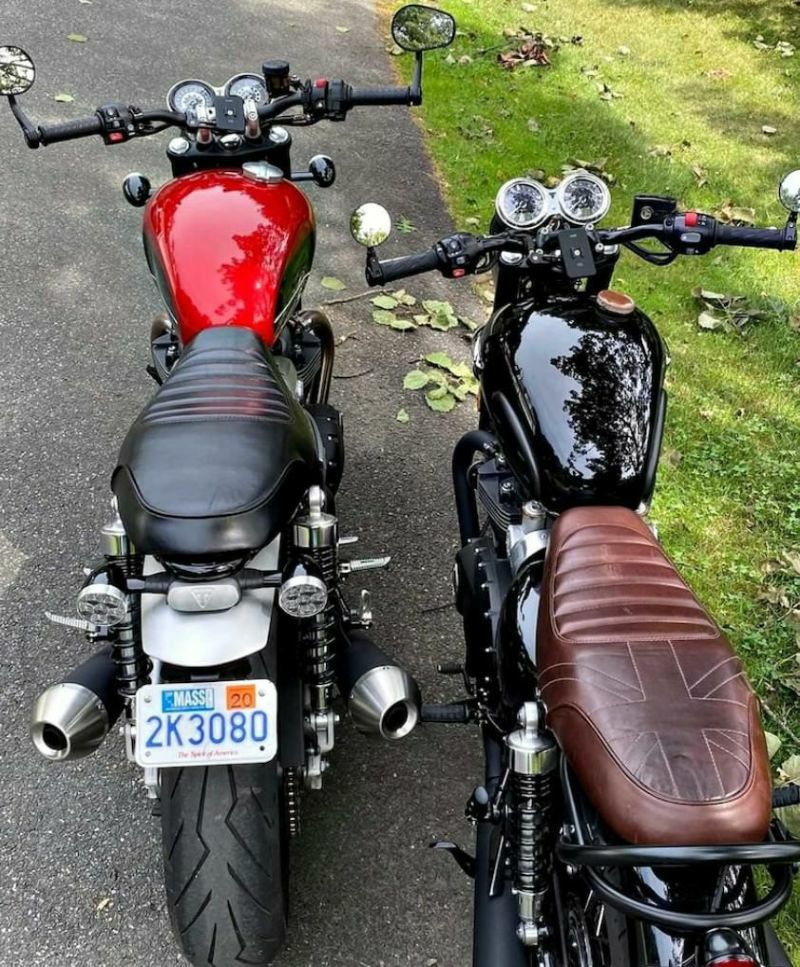 エリート（Elite）本革シート スポーツエディション ボンネビル Omega 
