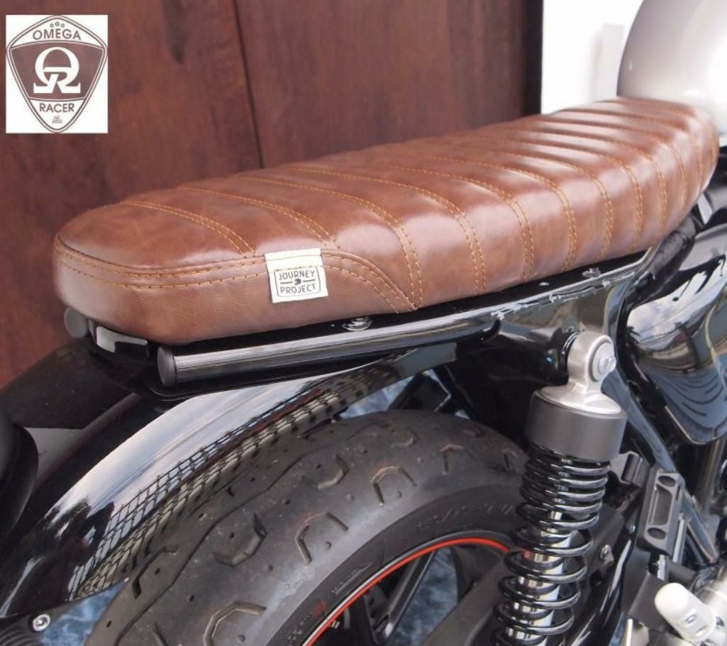 エリート本革シート スポーツエディション ボンネビルT120 .T100 エリート（Elite）本革シート スポーツエディション ボンネビル Omega